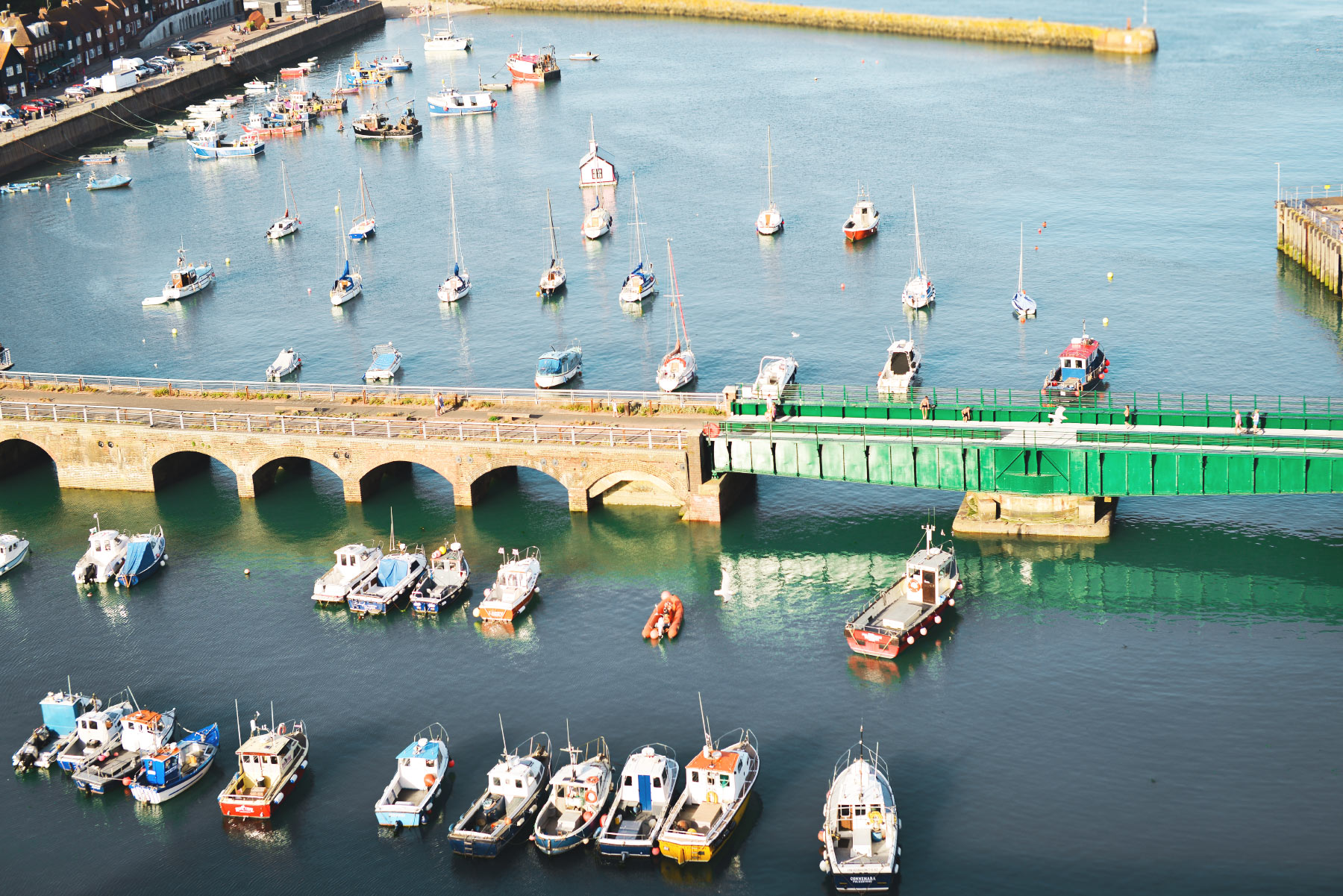 Swinging Bridge and Viaduct Folkestone