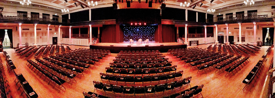 Leas Cliff Hall in Folkestone