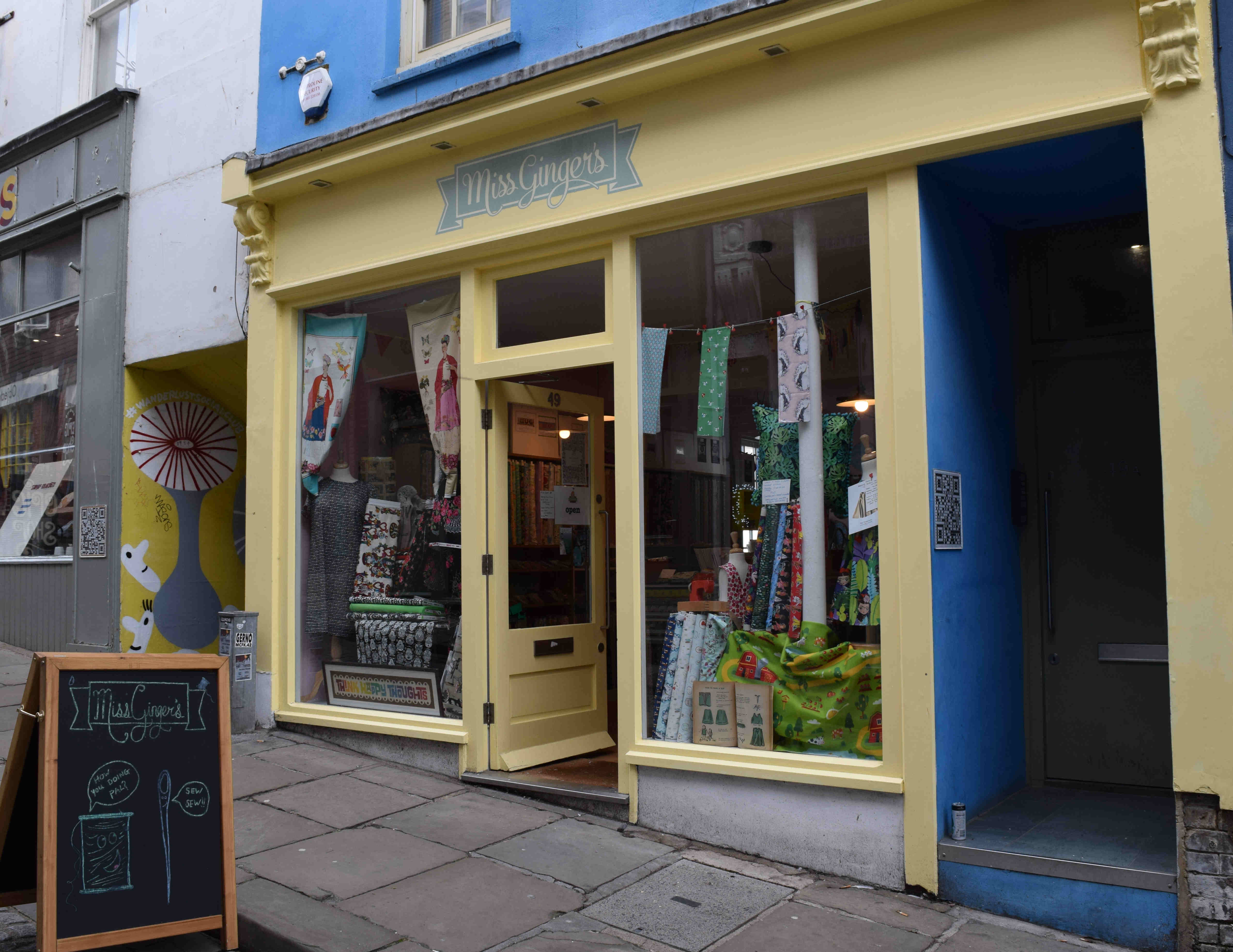 Miss Ginger's Sewing Shop Folkestone