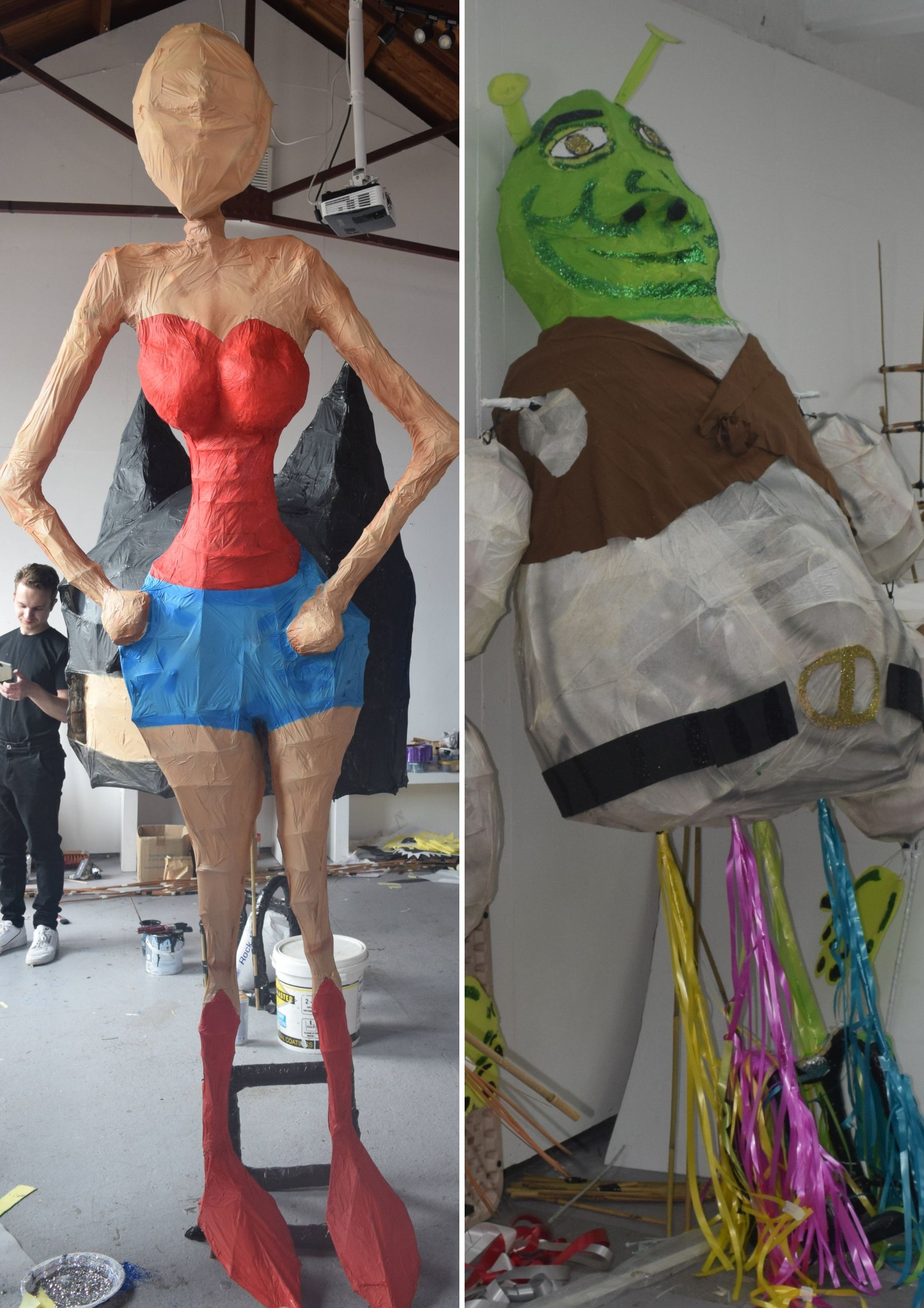 Charivari Wonder Woman and Shrek