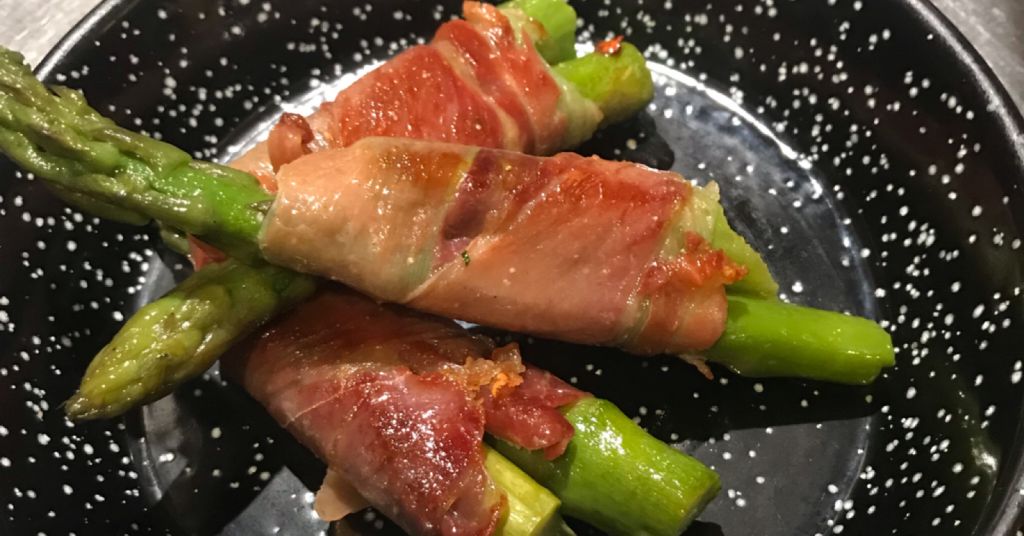 El Cortador Asparagus and Ham