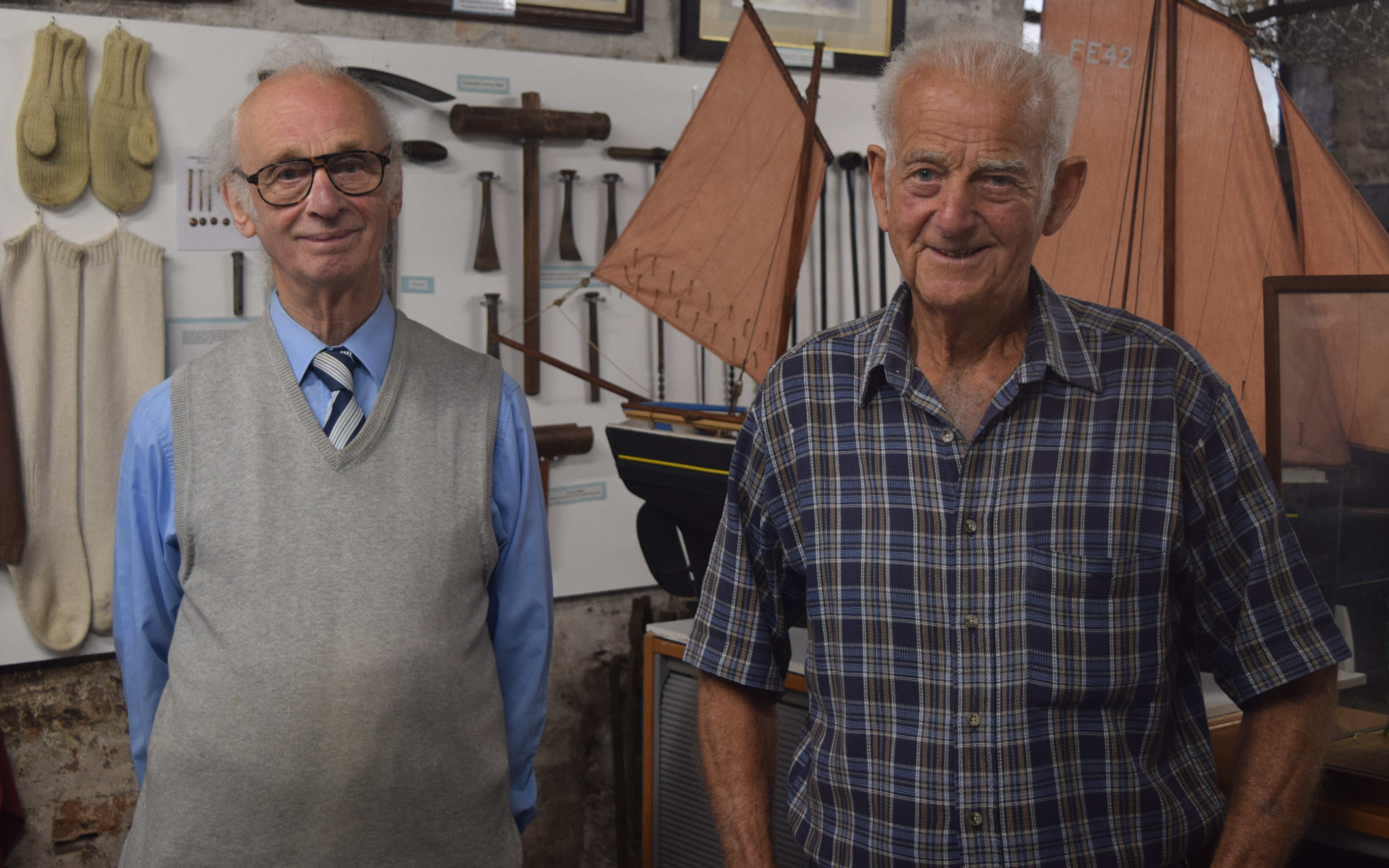 Folkestone Fishing Museum Alan Taylor and Francis Bond