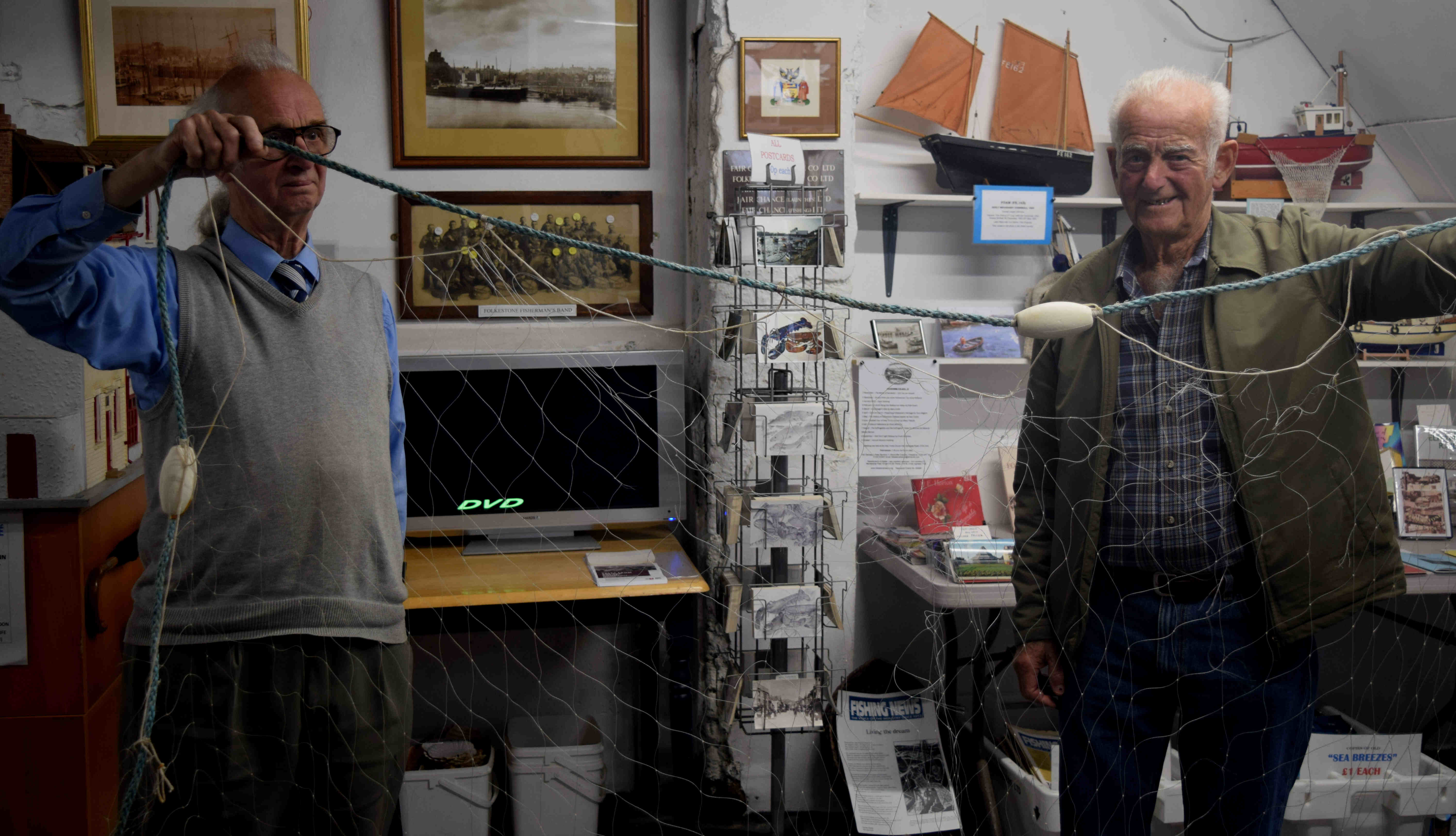 Folkestone Fishing Museum Gill Net