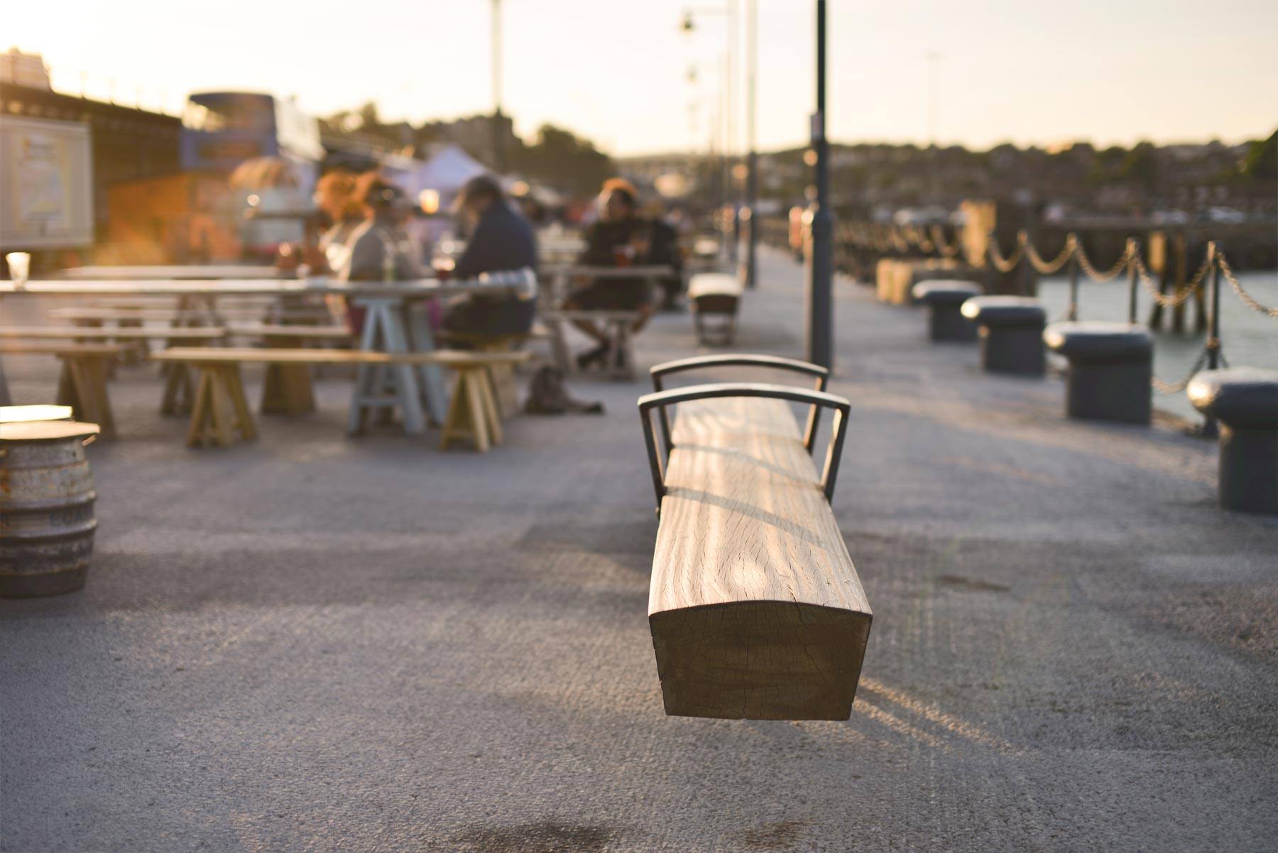 Folkestone Family Trail Harbour Arm Benches