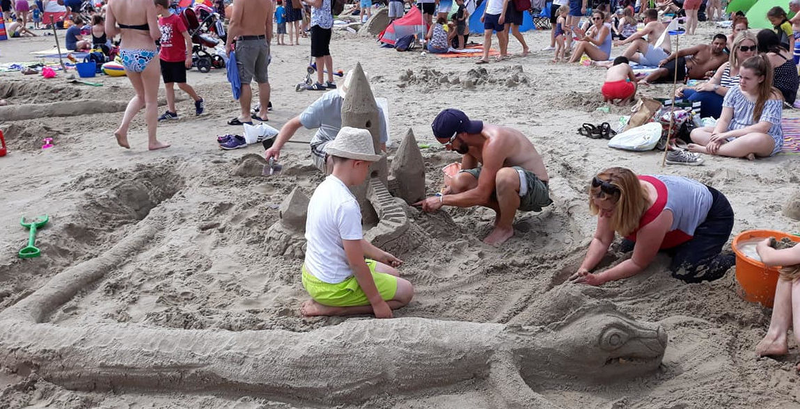 Sandcastle Competition Dragon