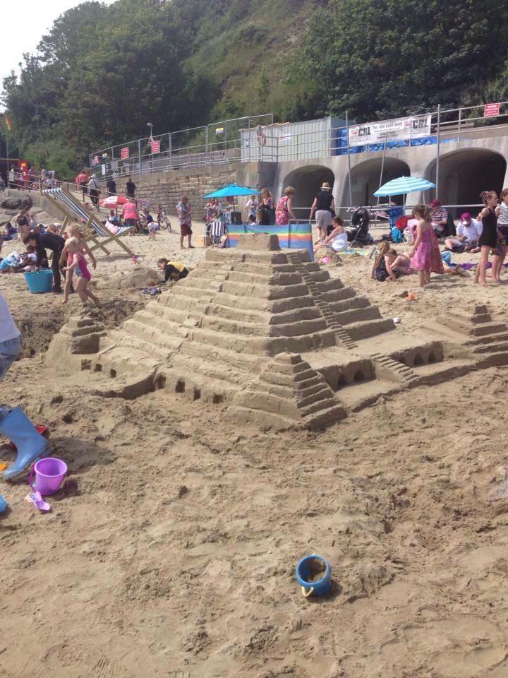 Sandcastle Competition Step Pyramid