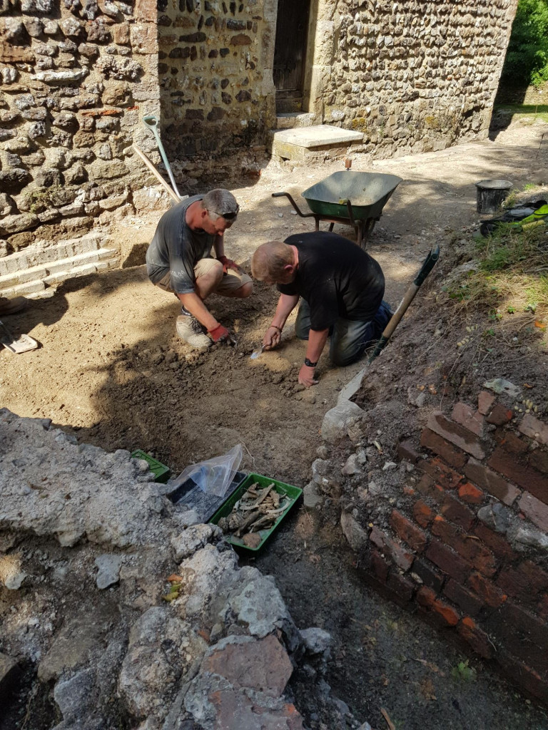 St Ethelburga Excavations