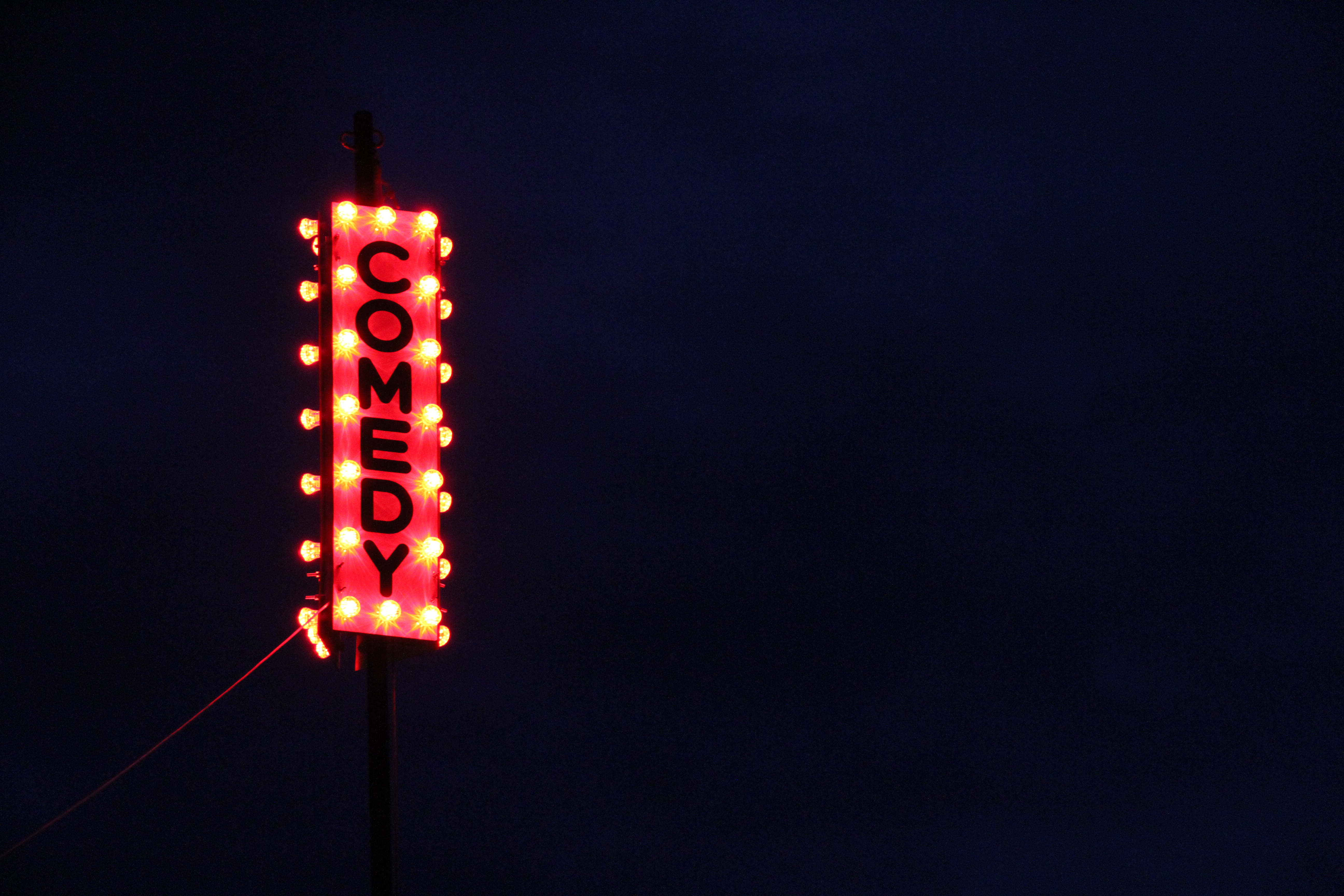 Folkestone Comedy Club Sign