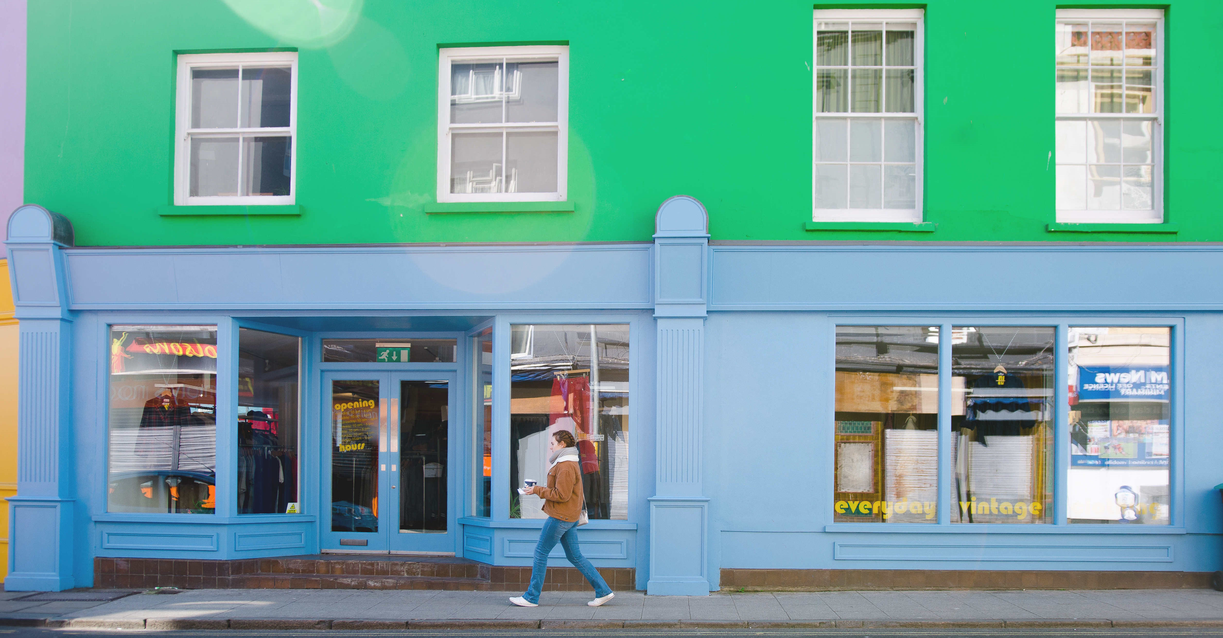 Folkestone's Colourful Buildings Best Coastal Town