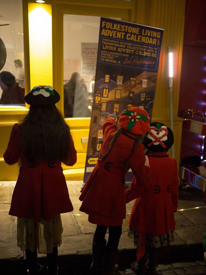 Living Advent Calendar Christmas Hats