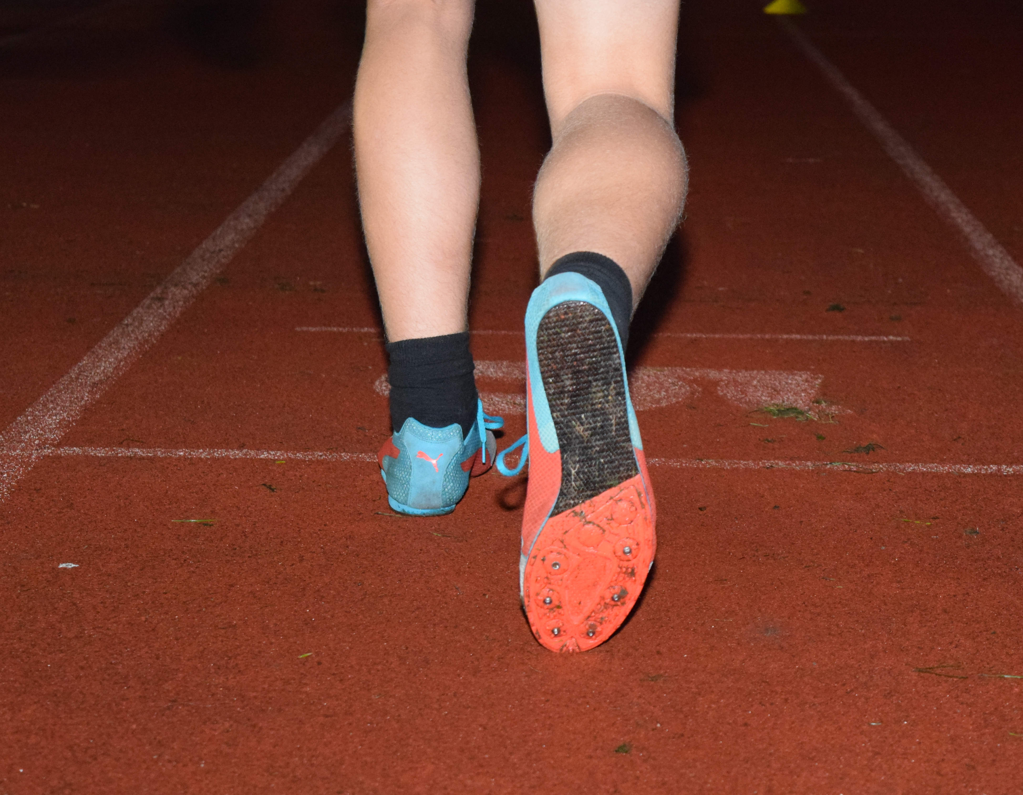 Athletics Track feet