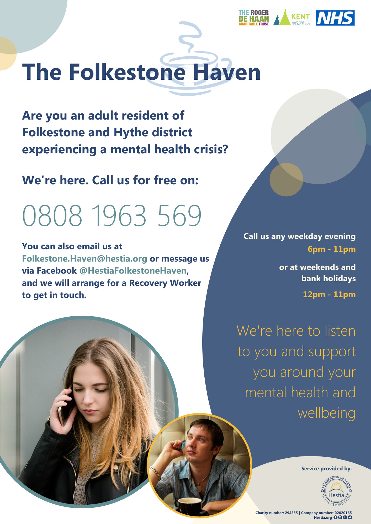 Folkestone Haven Free Phone Number
