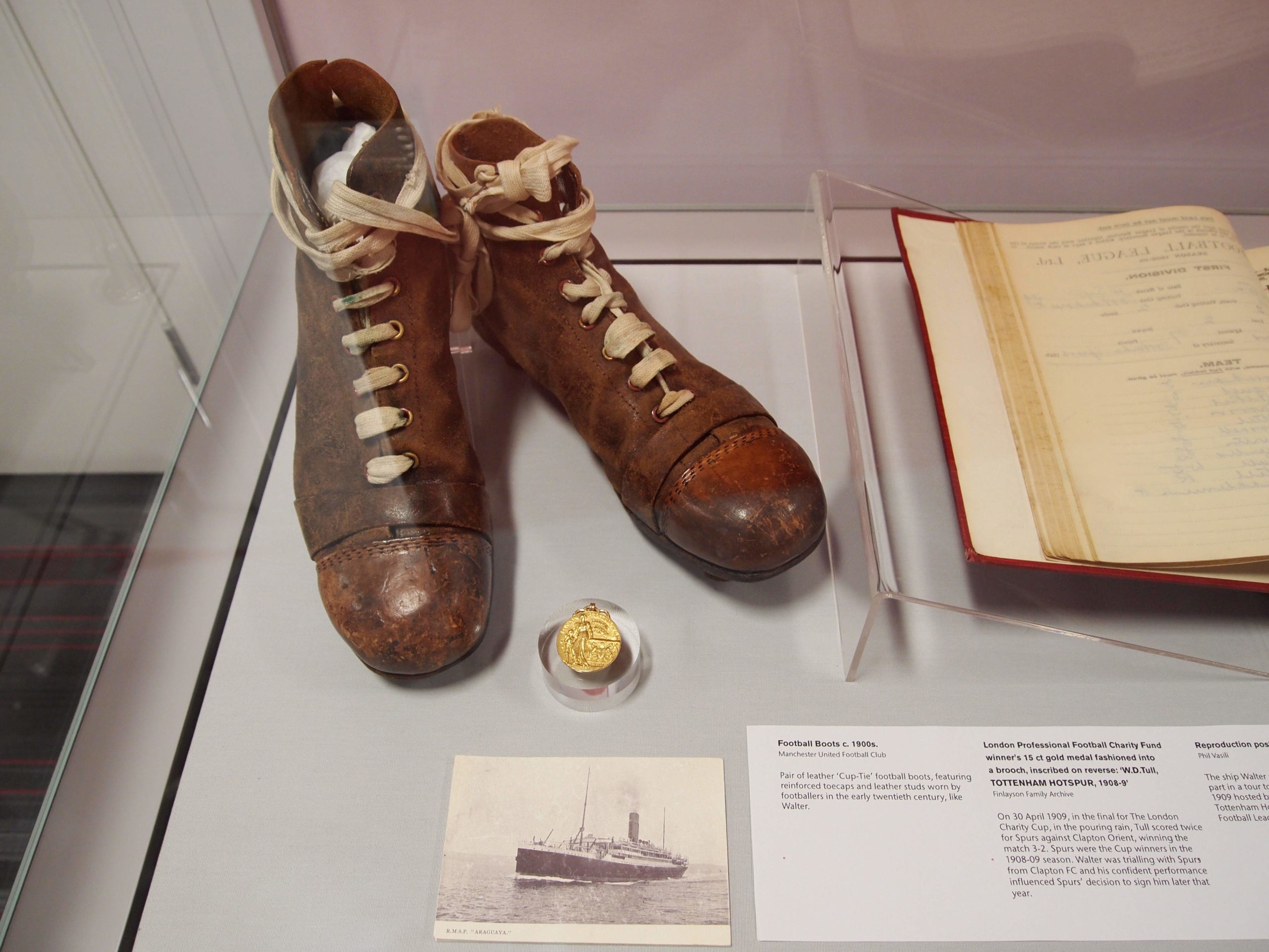 Walter Tull Football Boots