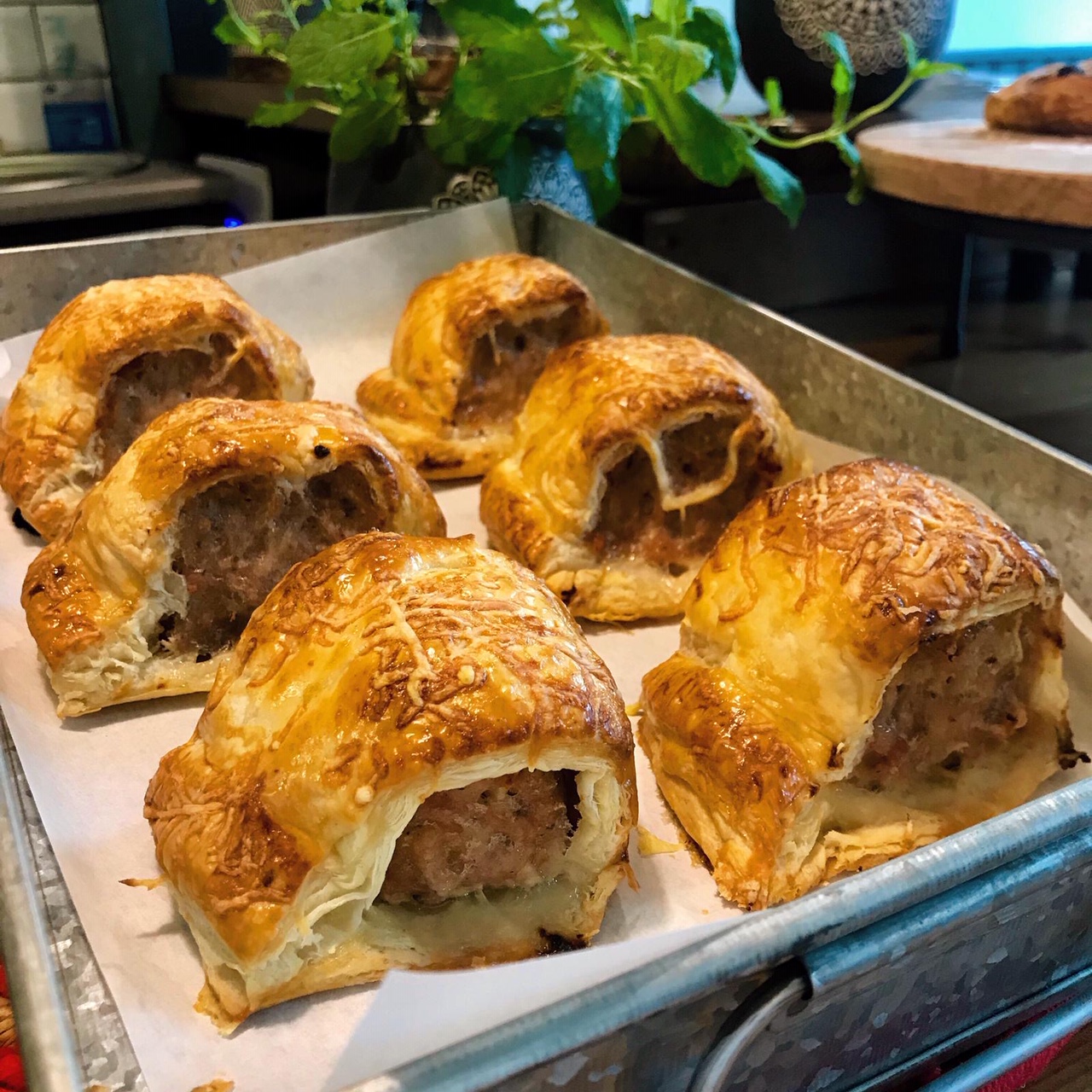 Giant Sausage Rolls Gourmet Kitchen