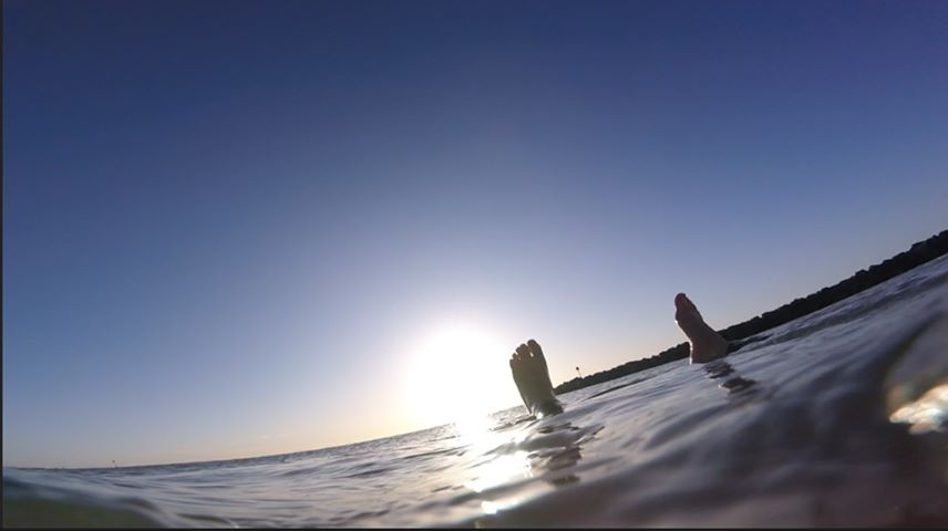 Sea Swimming Kirsty Hogben Feet