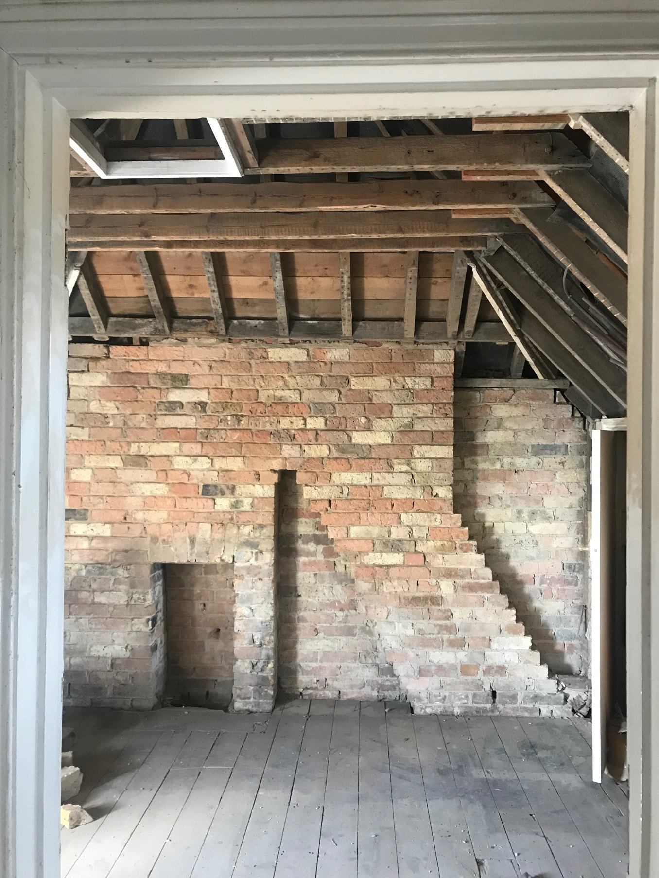 Loft Room Victorian Brick Detail Sunny Sands House