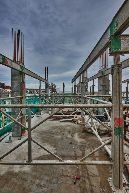 Corridor at the Seafront Development