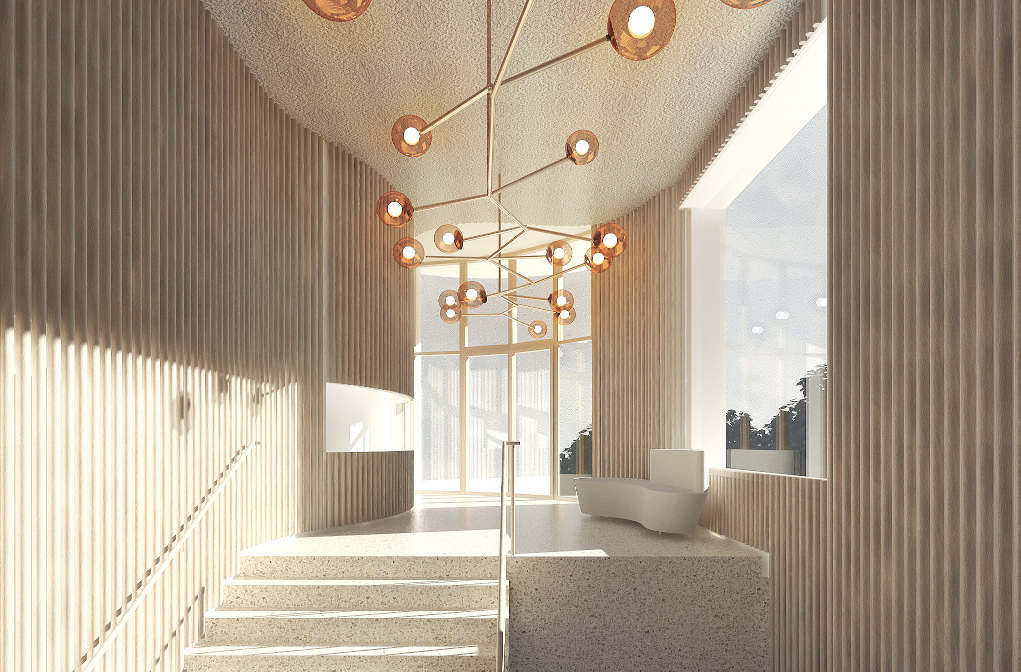 CGI of Reception Area