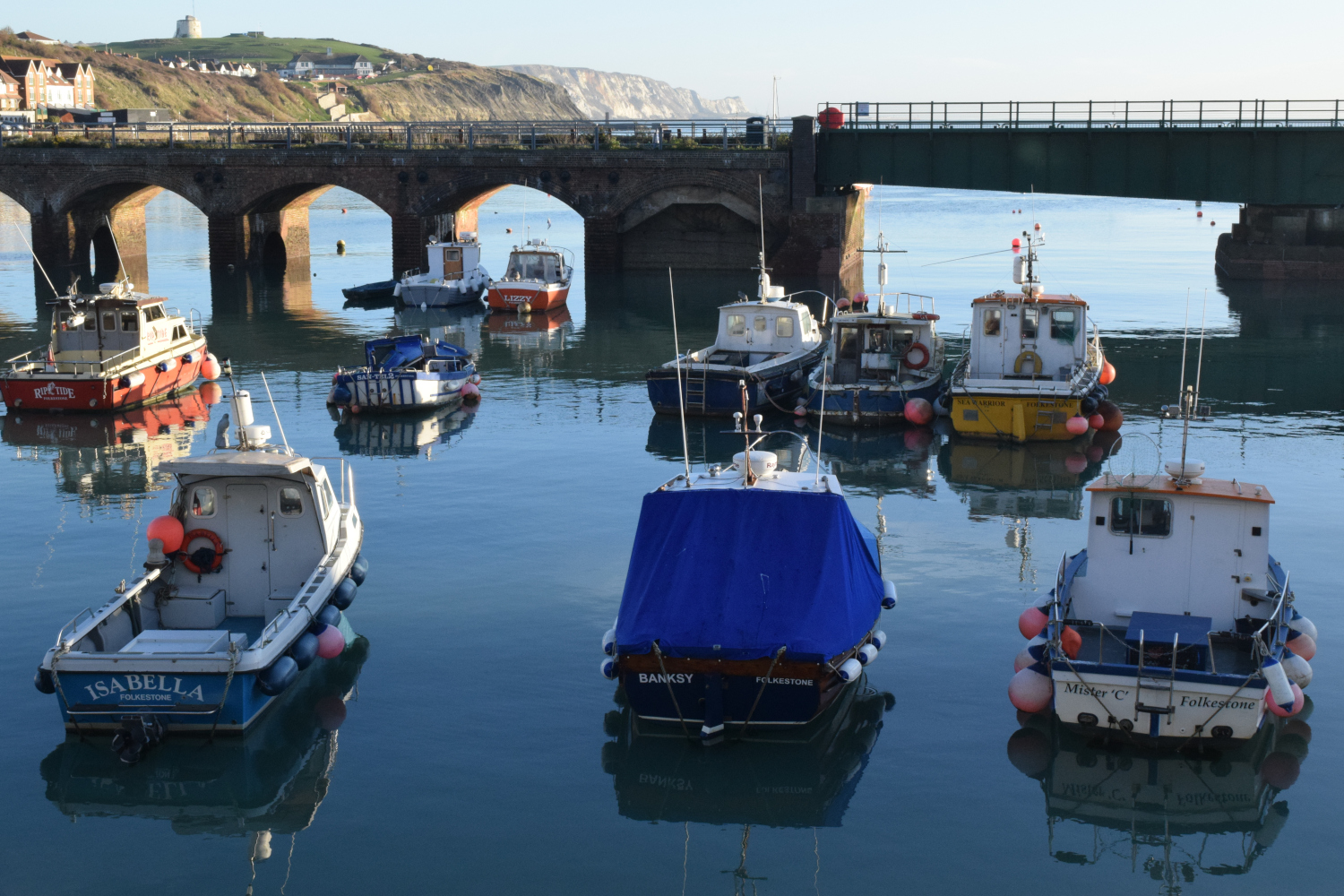 Harbour Boats Winter