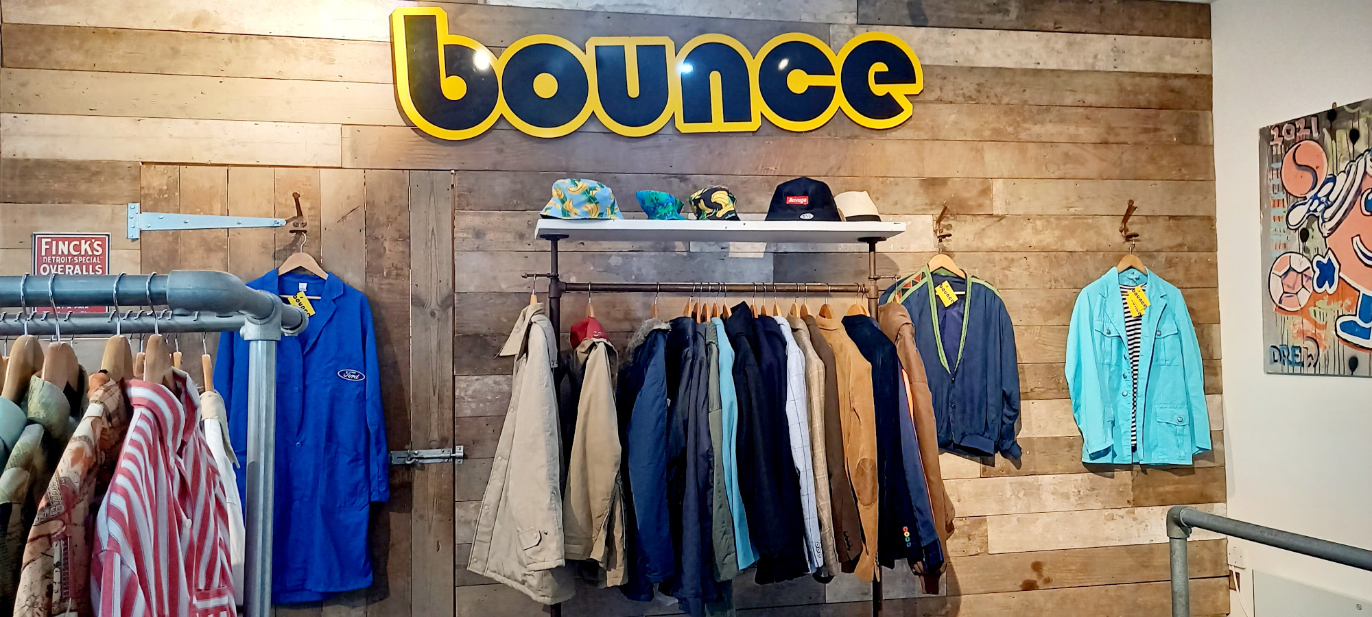 Bounce Sign Indoors