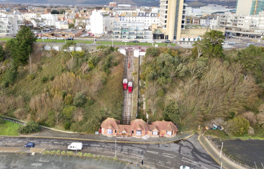 Leas Lift Arial View 2019