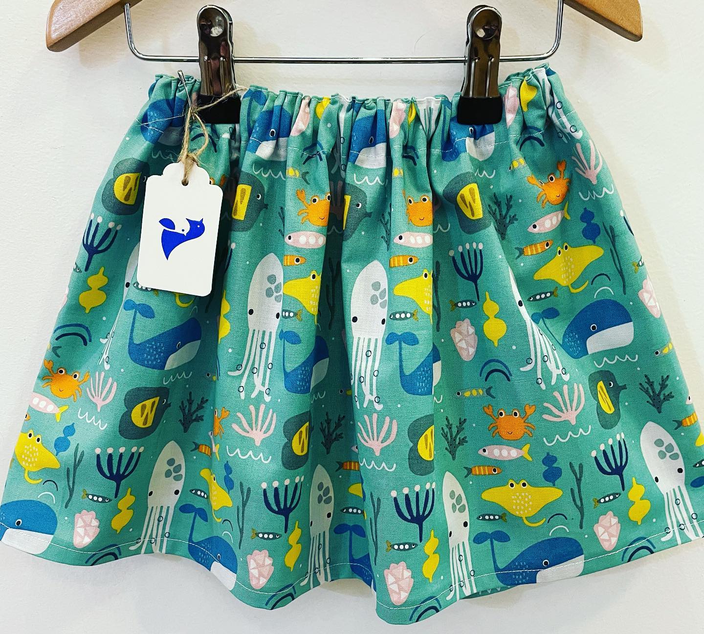Robin and Bluebird Sea Life Skirt accessories and clothing