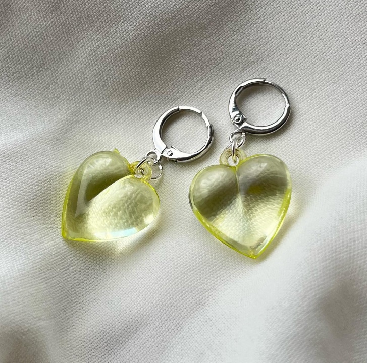 Hippymoon heart earrings