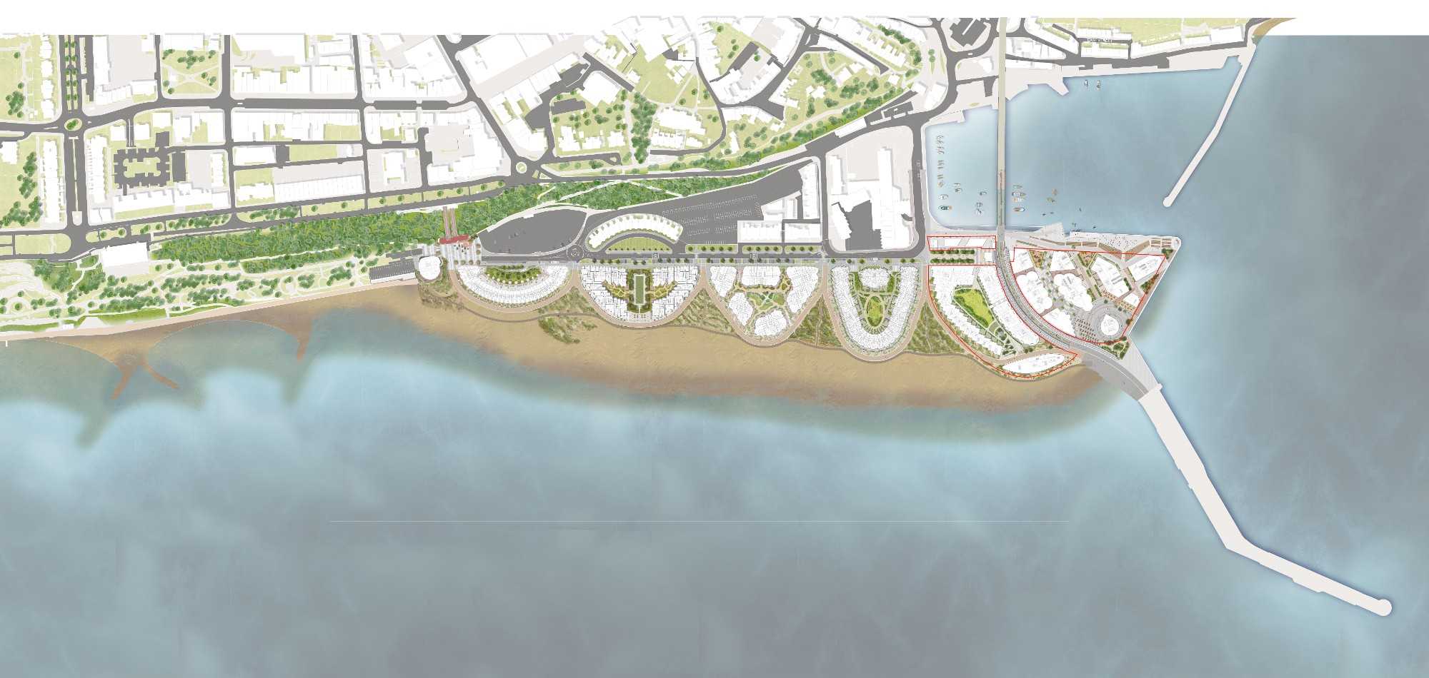 Folkestone Harbour Plan