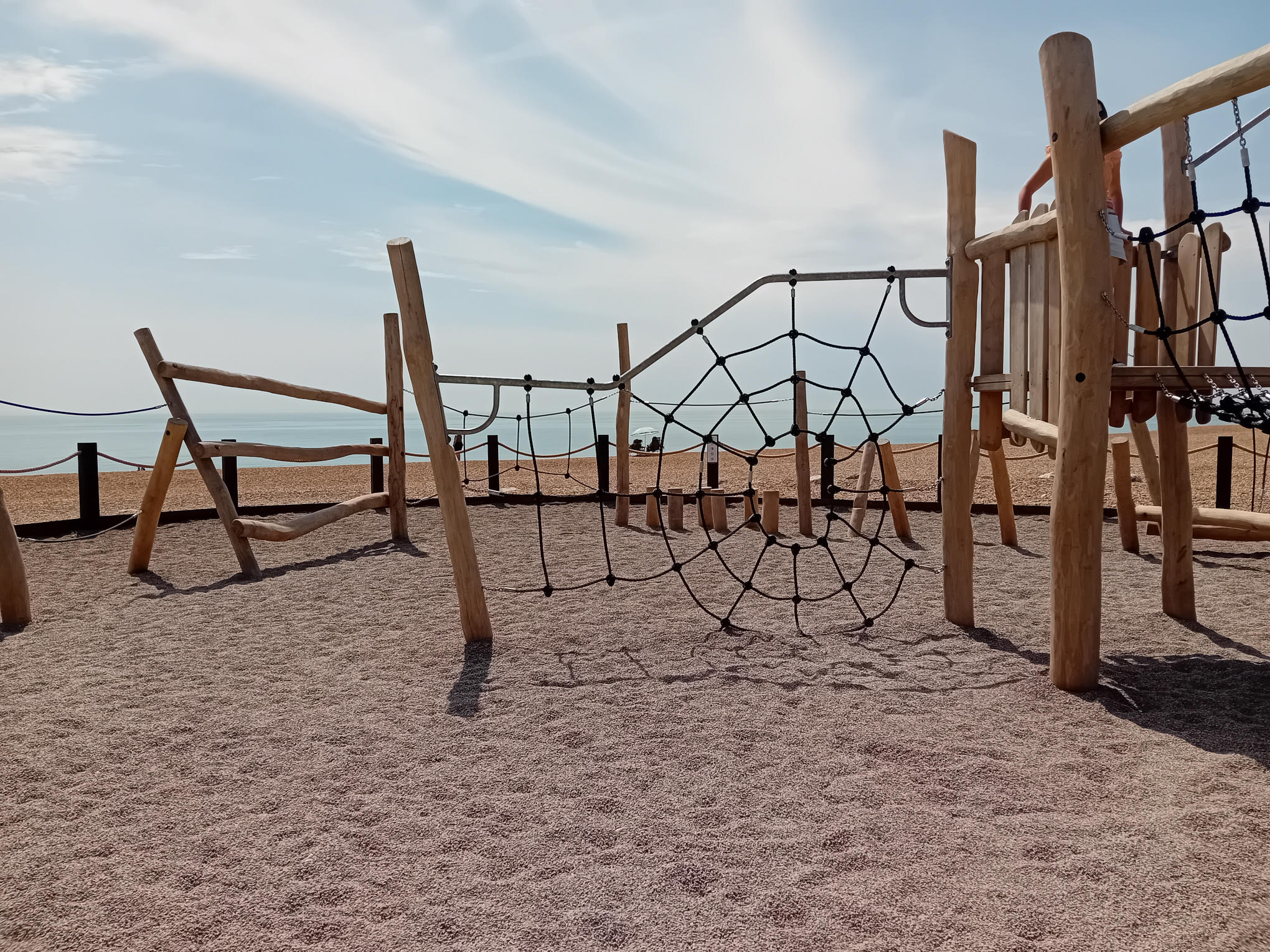 Beachside Spider Web