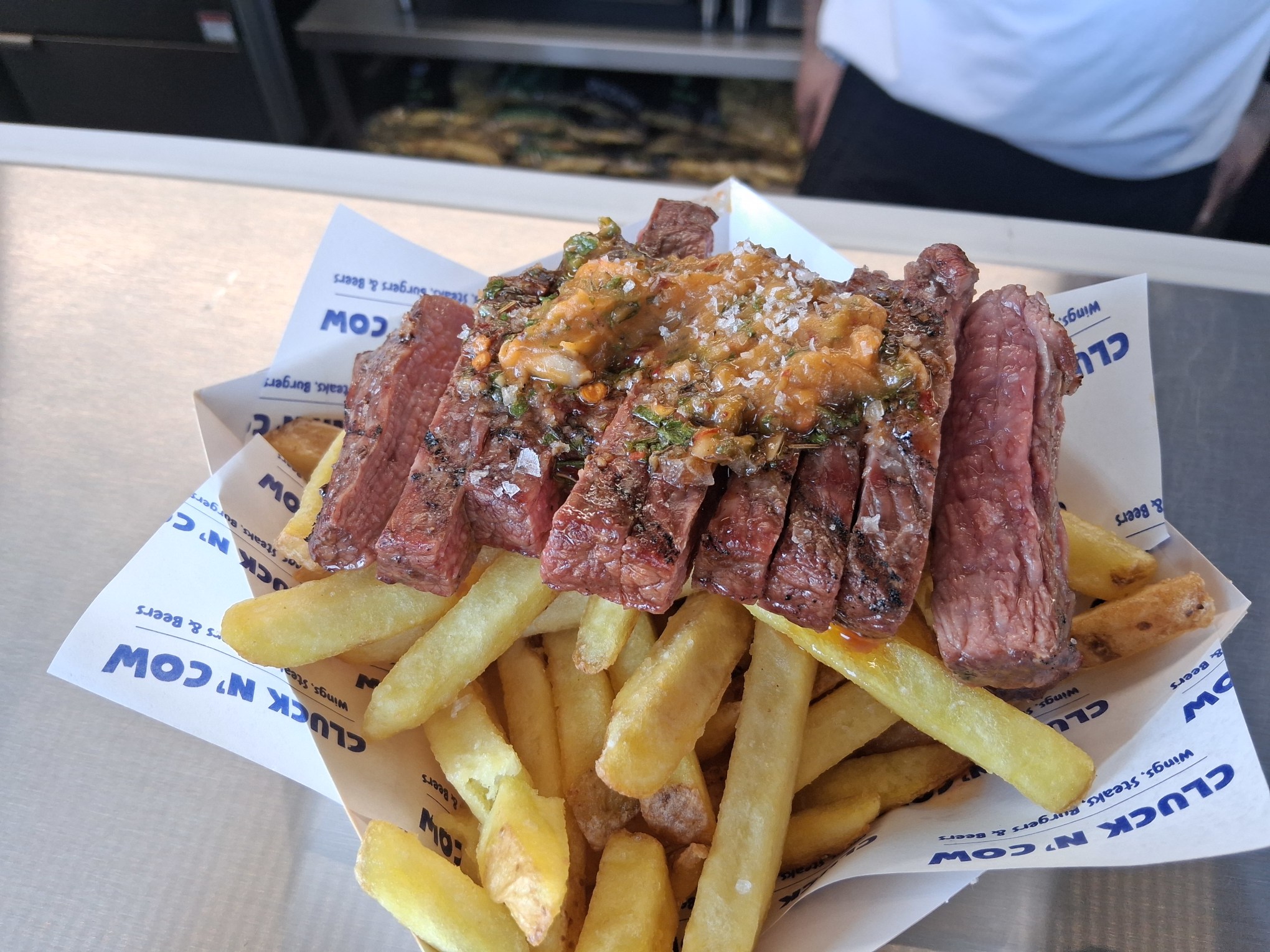Cluck N Cow Steak