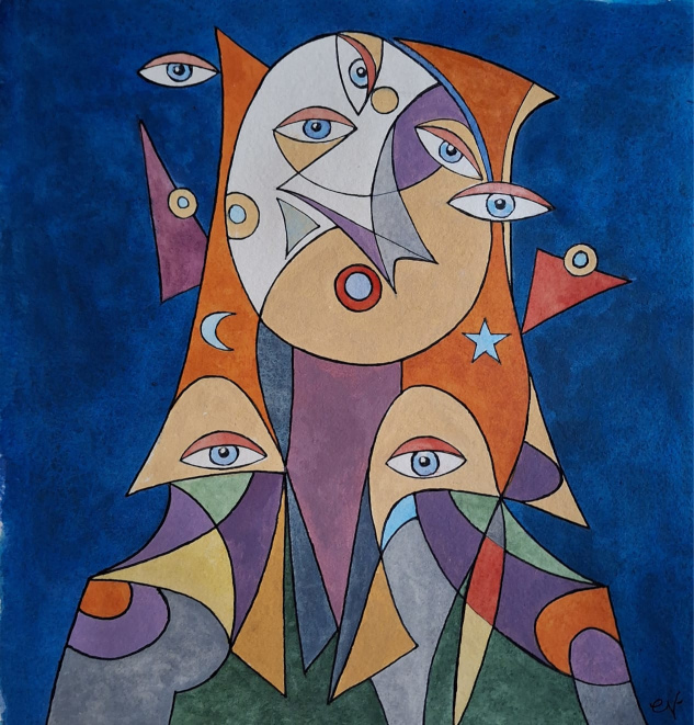 Painted Woman