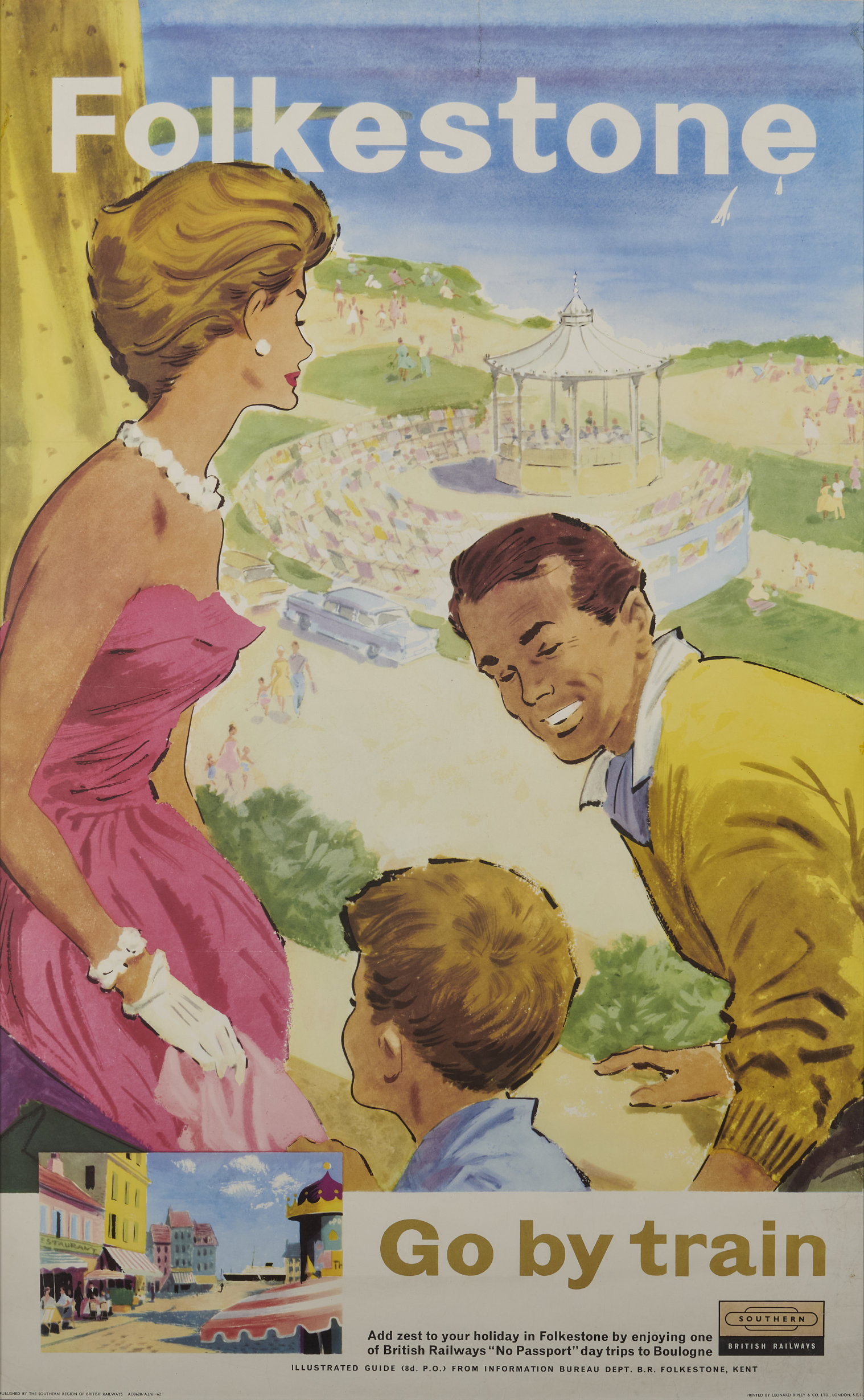 Couple with son
