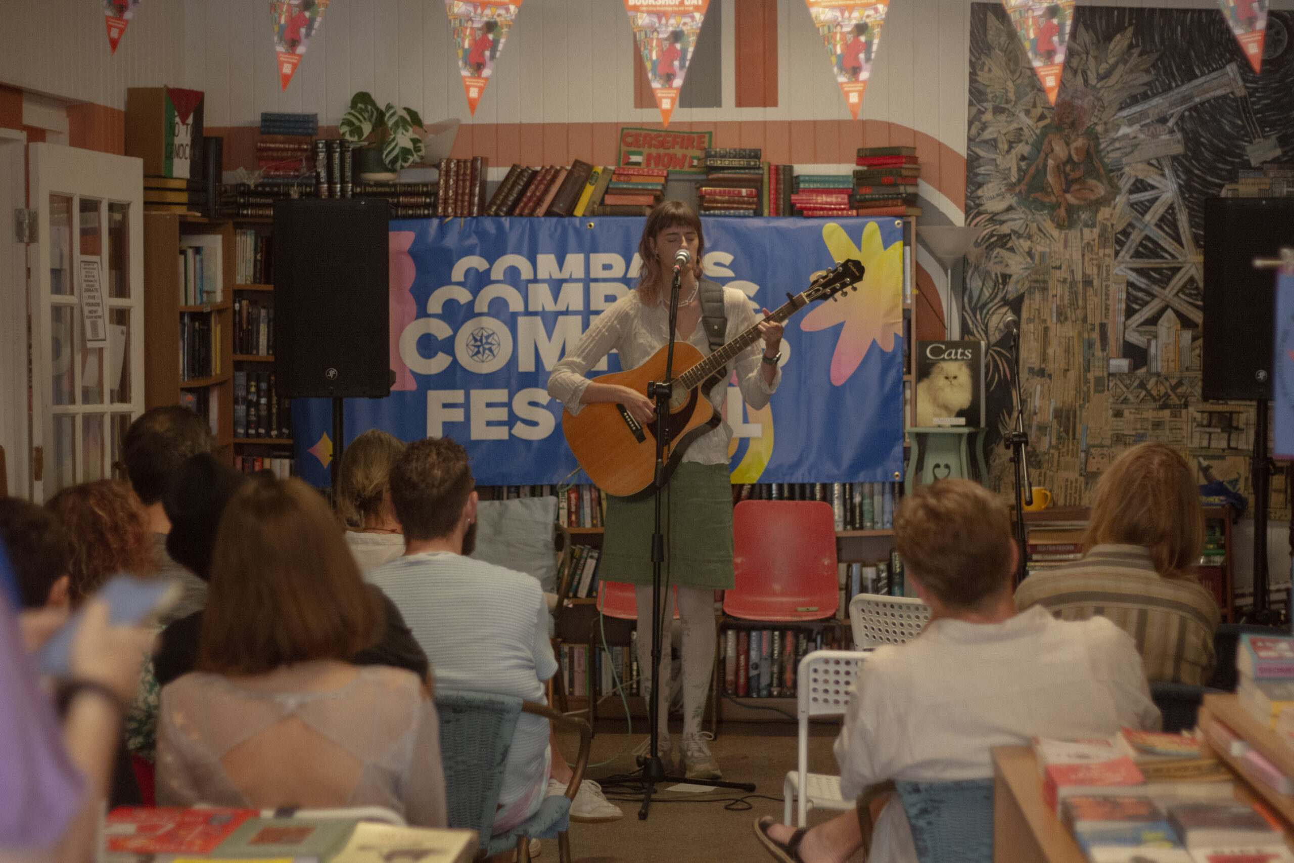 Compass Music Festival Bookshop Gig Credit Ellie Breeze