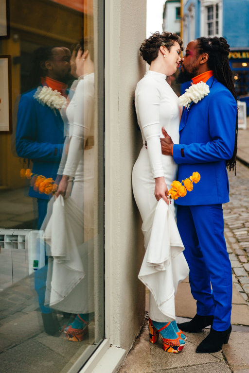 Axl Blooms Bride and Groom Photo Credit Hannah Bain