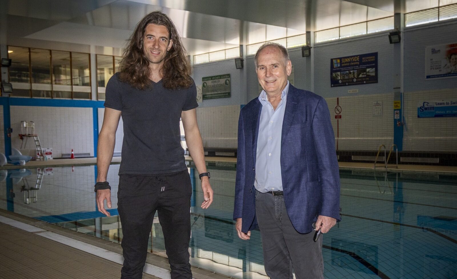 Sir Roger De Haan and Dan Hulme