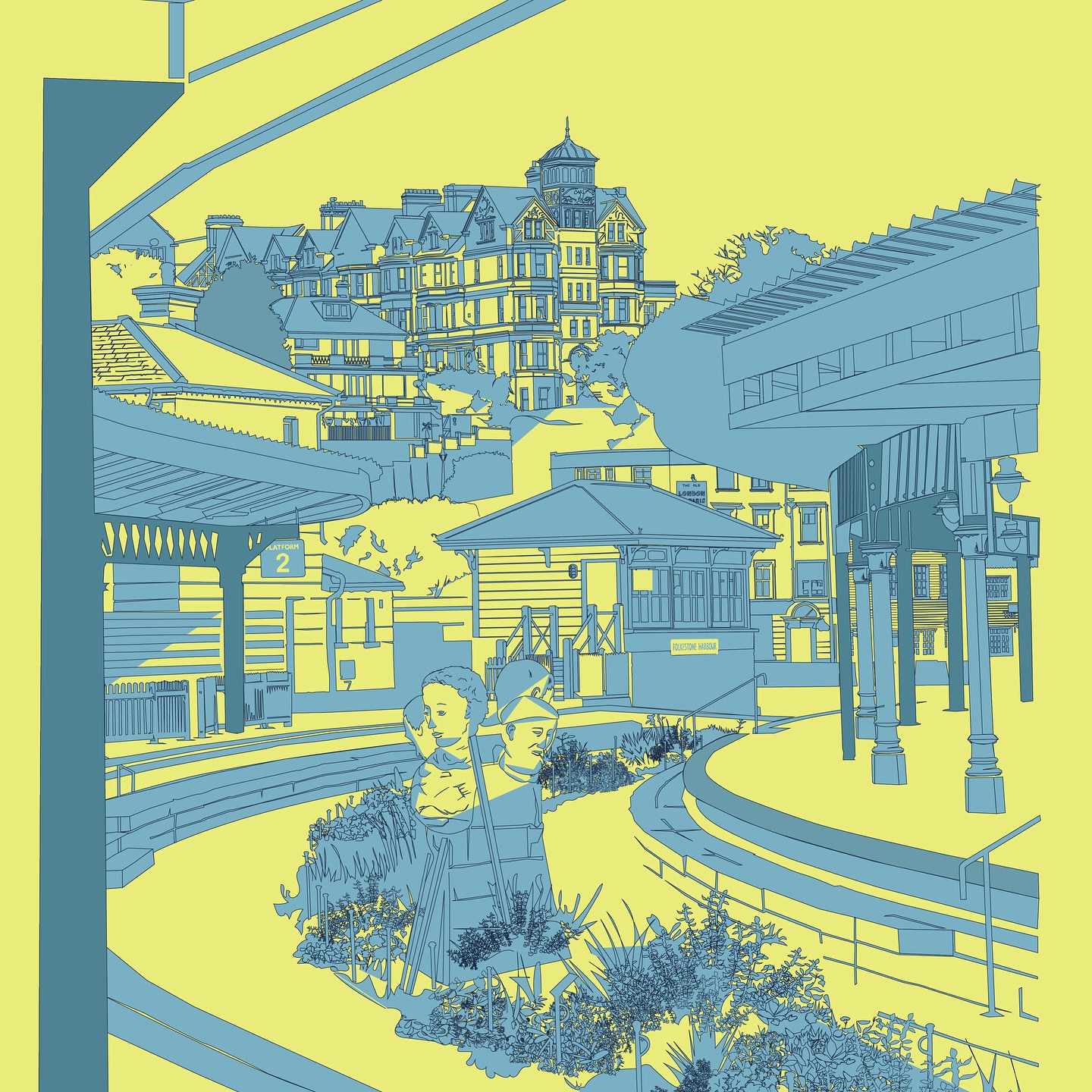 That Folkestone Artist Station Picture