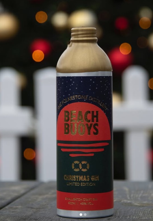 Beach Buoys Christmas Edition Folkestone Distillery