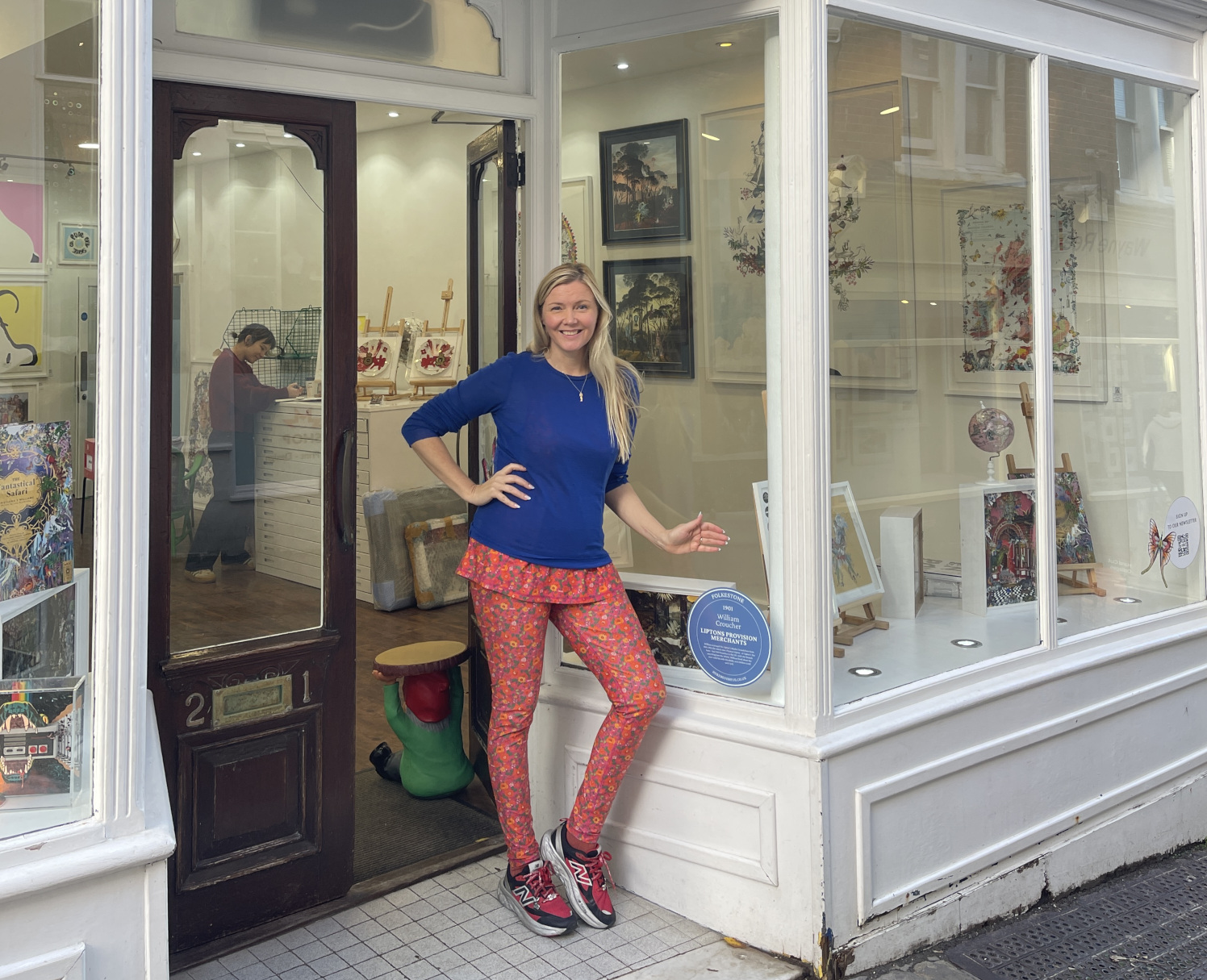 Kristjana S Williams Outside Gallery