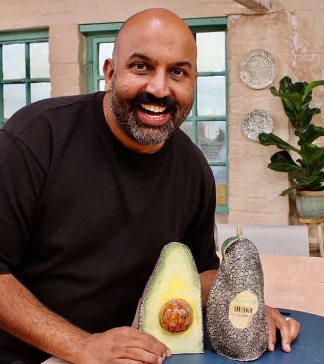 Naveed Khan Avocado Bookends