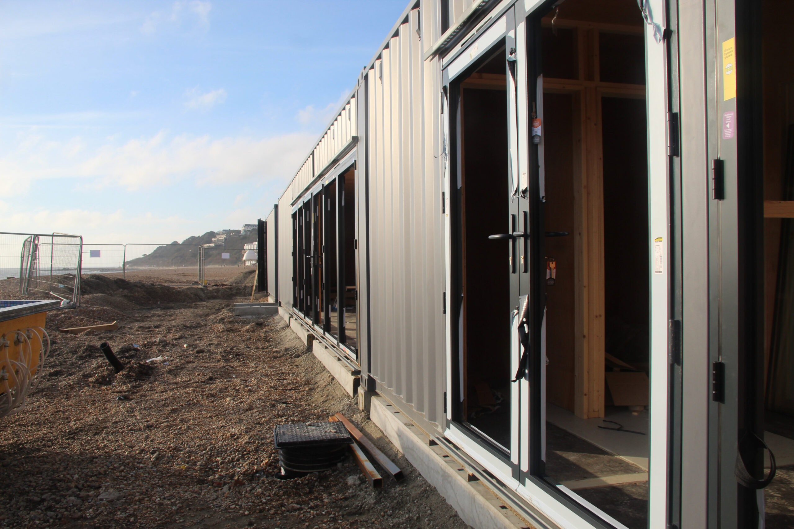 Sea Scrub Sauna Container with doors