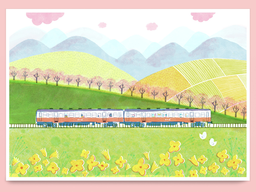 Charlotte Martin Le Lapin Isumi rail