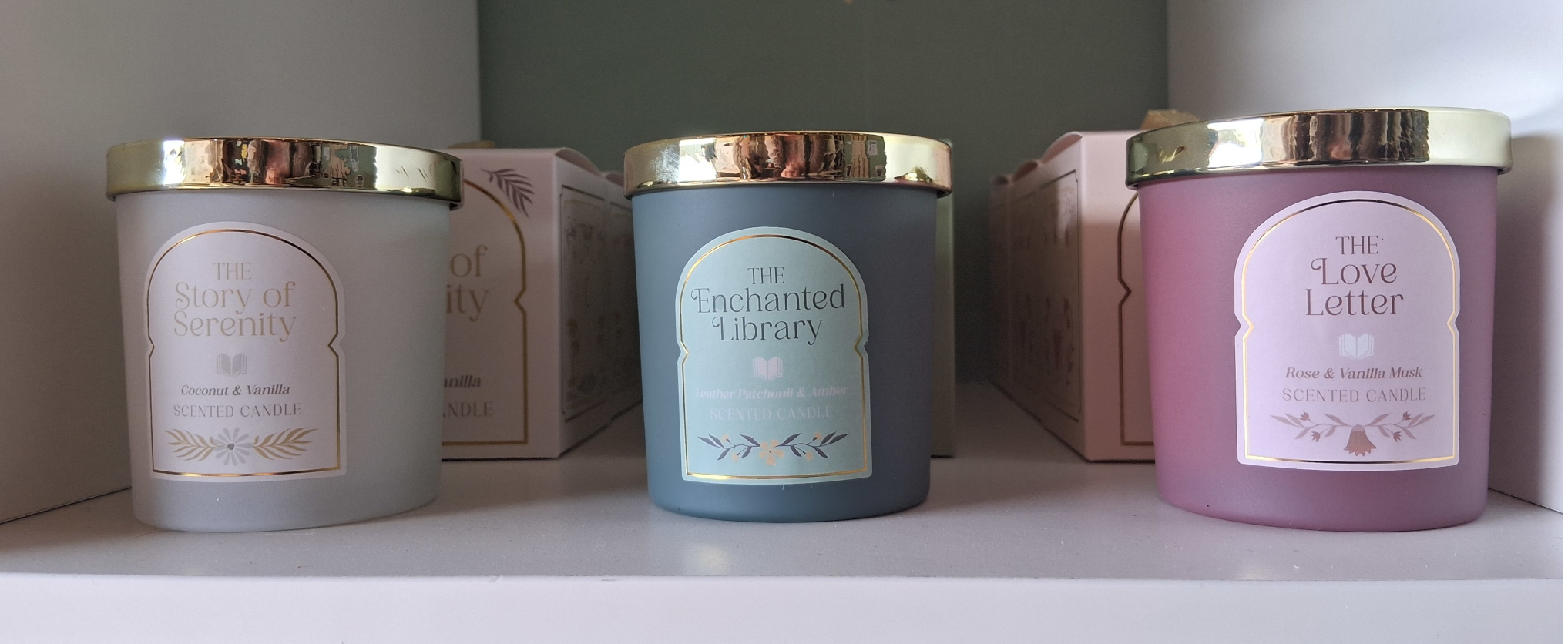 Cosy Cottage Romance Candles