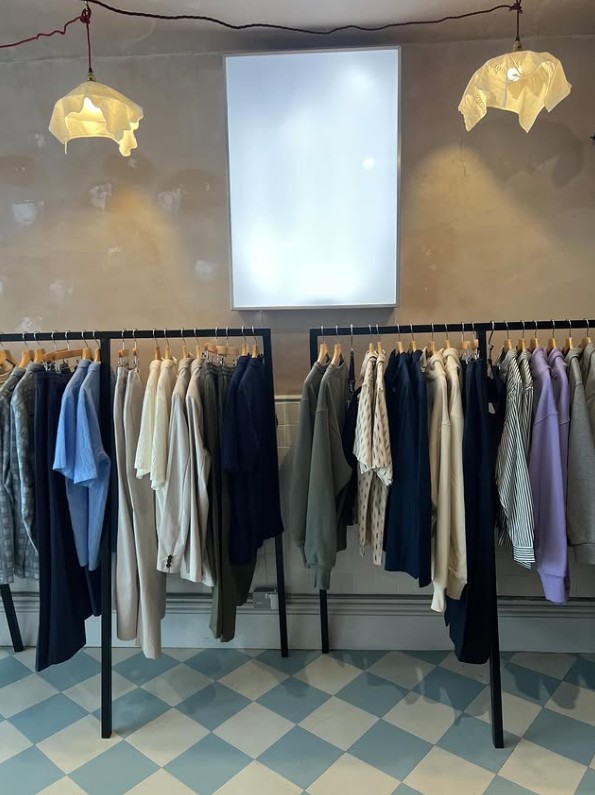 Potting Shed Clothing rail