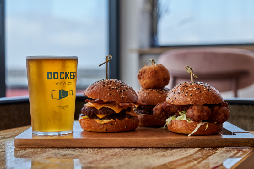Hugo Docker Beer Burgers