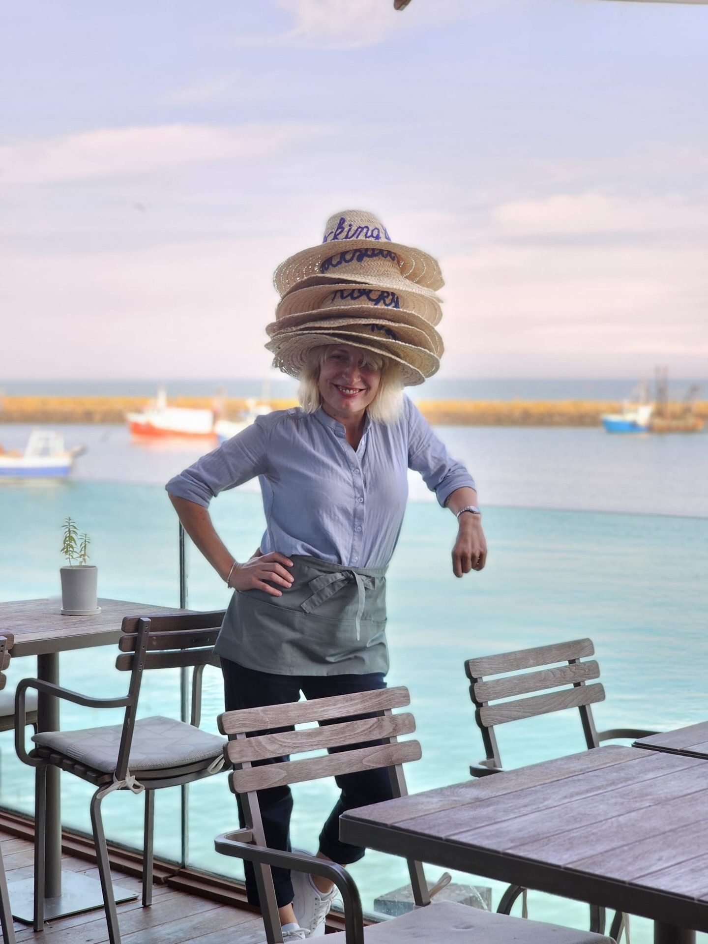 Andrea hats Rocksalt