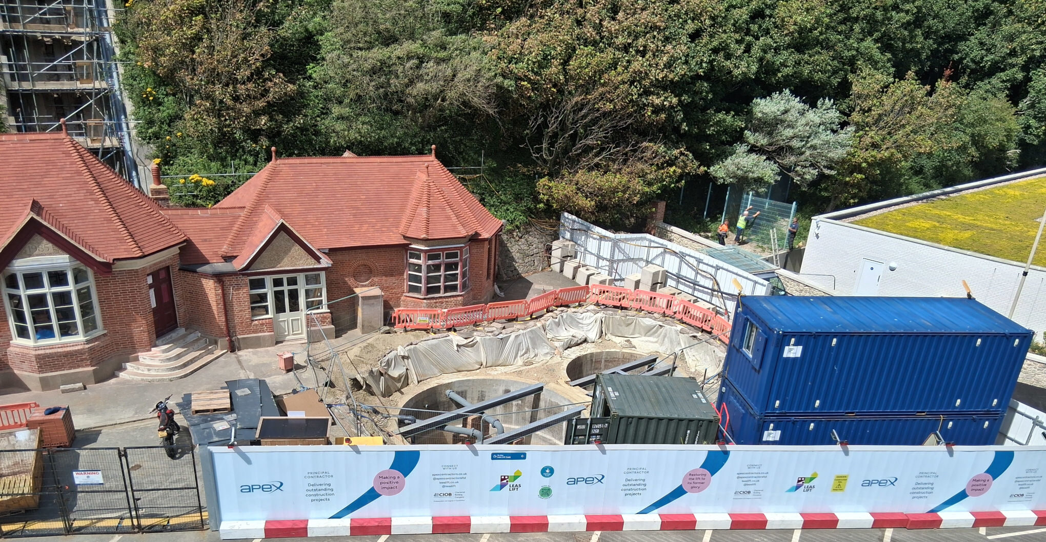 Leas Lift water tanks July 2026