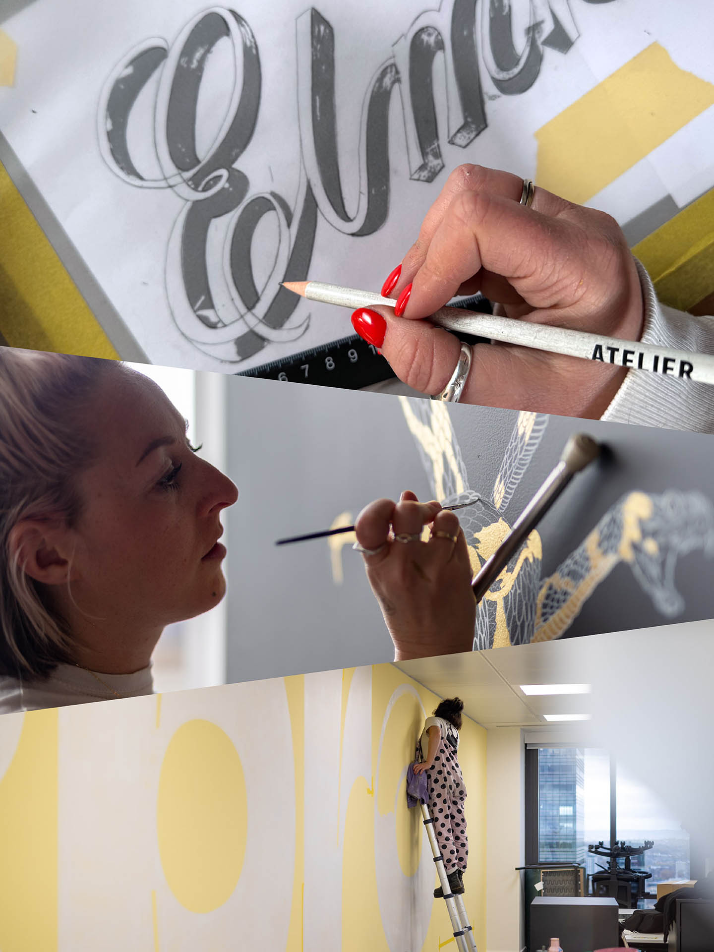 Signpainting Folkestone Illustration Festival